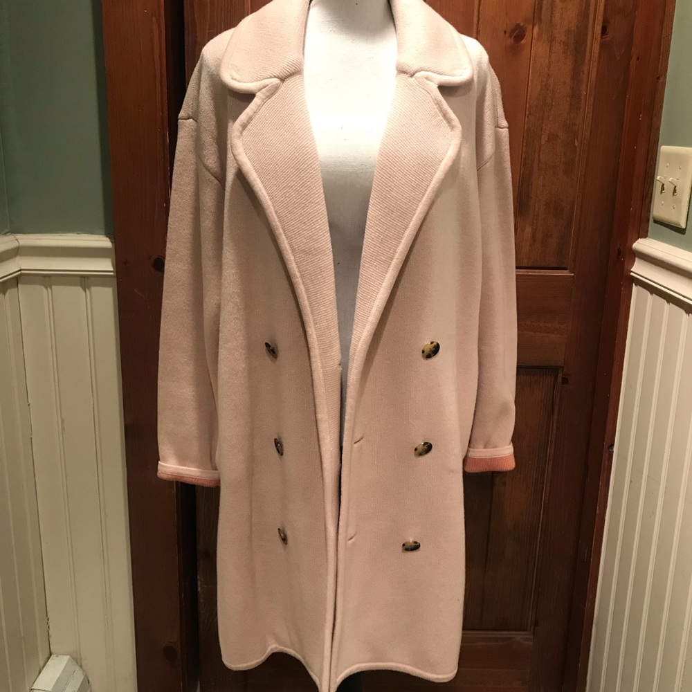 J crew Collection knit Dress coat